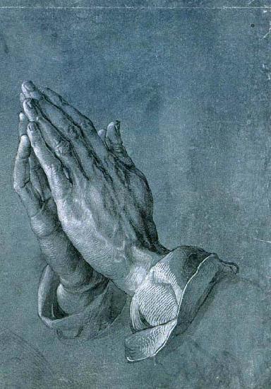 Study of an Apostle's Hands, Albrecht Durer
